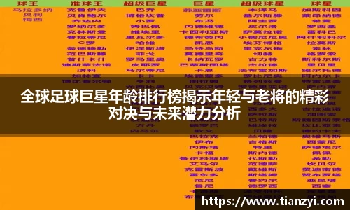 全球足球巨星年龄排行榜揭示年轻与老将的精彩对决与未来潜力分析